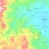 Mapa topográfico Río Ostúa, altitud, relieve