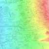 Mapa topográfico C, altitud, relieve