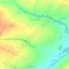 Mapa topográfico Мансурово, altitud, relieve