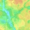 Mapa topográfico пруд Птичник, altitud, relieve